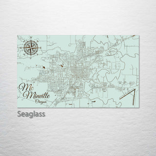 McMinnville, Oregon Street Map