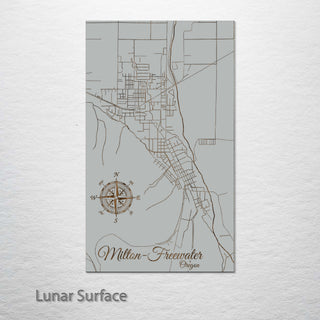 Milton-Freewater, Oregon Street Map