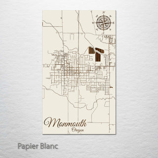 Monmouth, Oregon Street Map