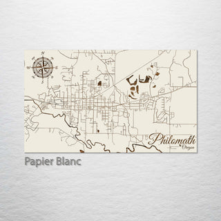 Philomath, Oregon Street Map