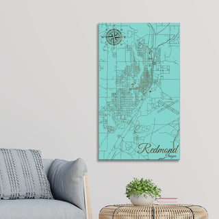 Redmond, Oregon Street Map