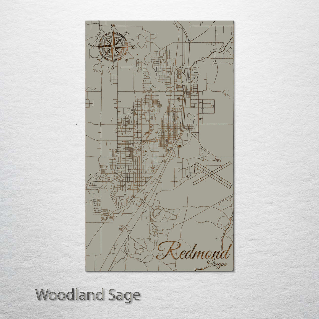 Redmond, Oregon Street Map