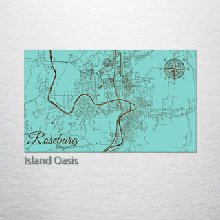 Roseburg, Oregon Street Map