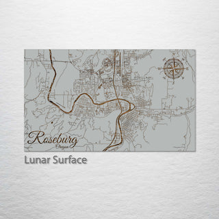 Roseburg, Oregon Street Map