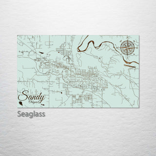 Sandy, Oregon Street Map
