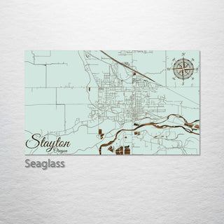 Stayton, Oregon Street Map