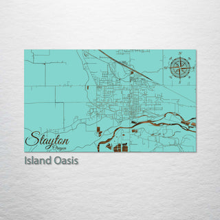 Stayton, Oregon Street Map