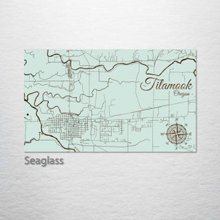 Tillamook, Oregon Street Map