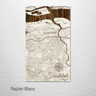 Troutdale, Oregon Street Map