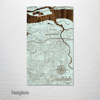 Troutdale, Oregon Street Map