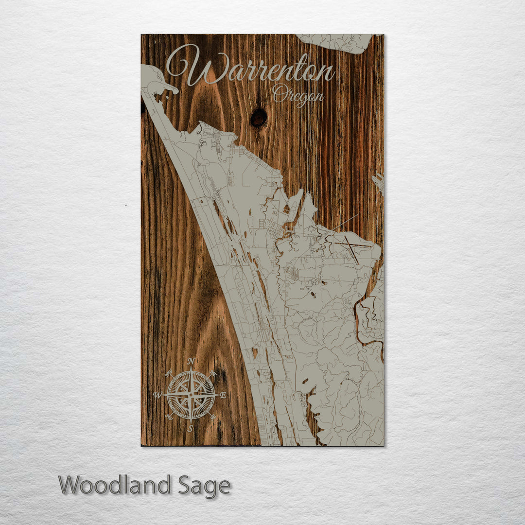 Warrenton, Oregon Street Map