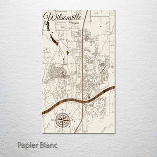 Wilsonville, Oregon Street Map