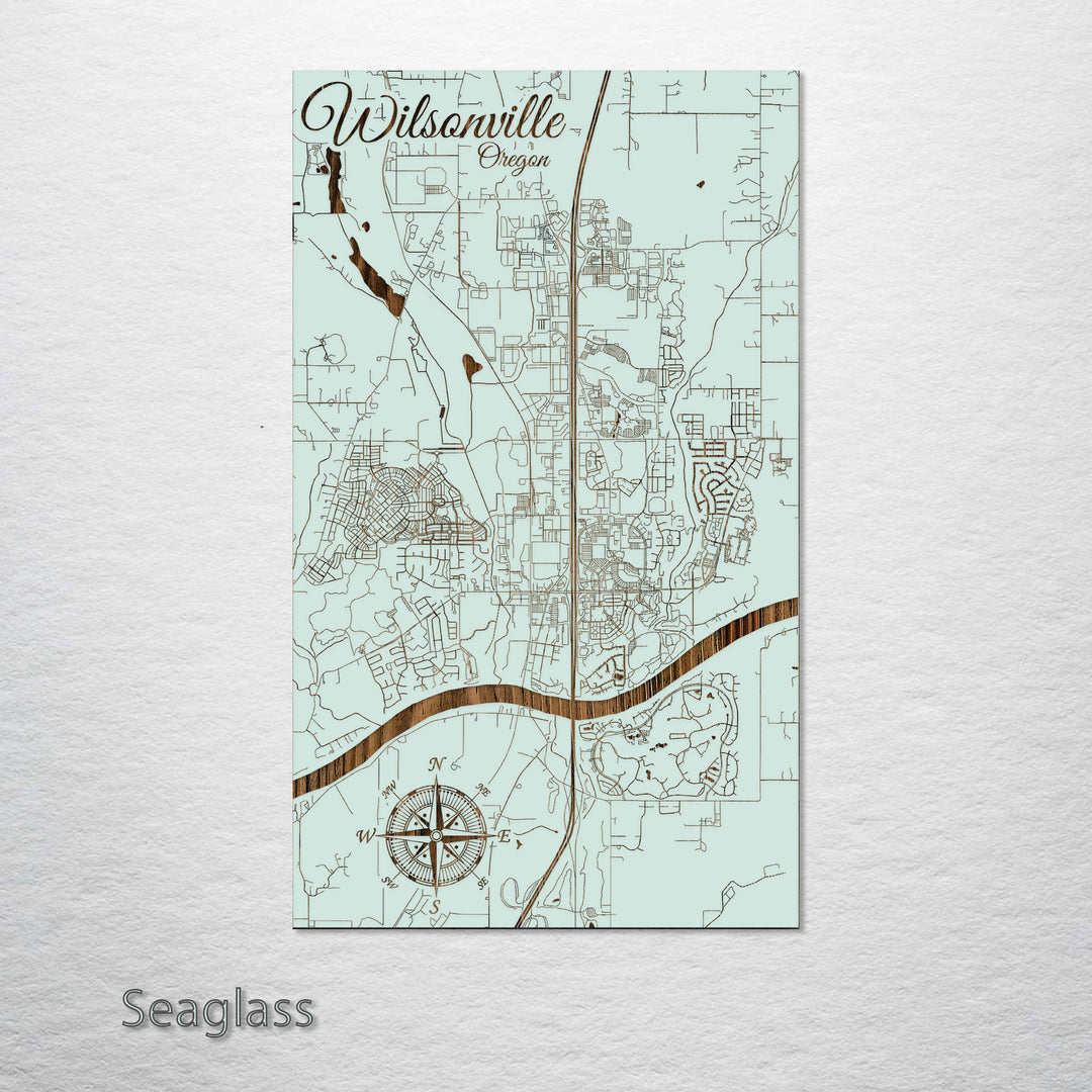 Wilsonville, Oregon Street Map