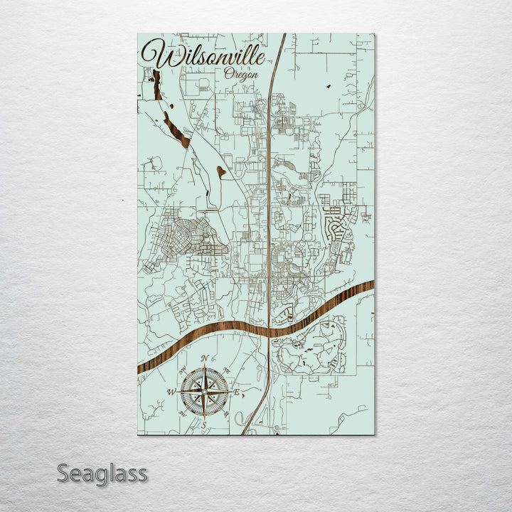Wilsonville, Oregon Street Map