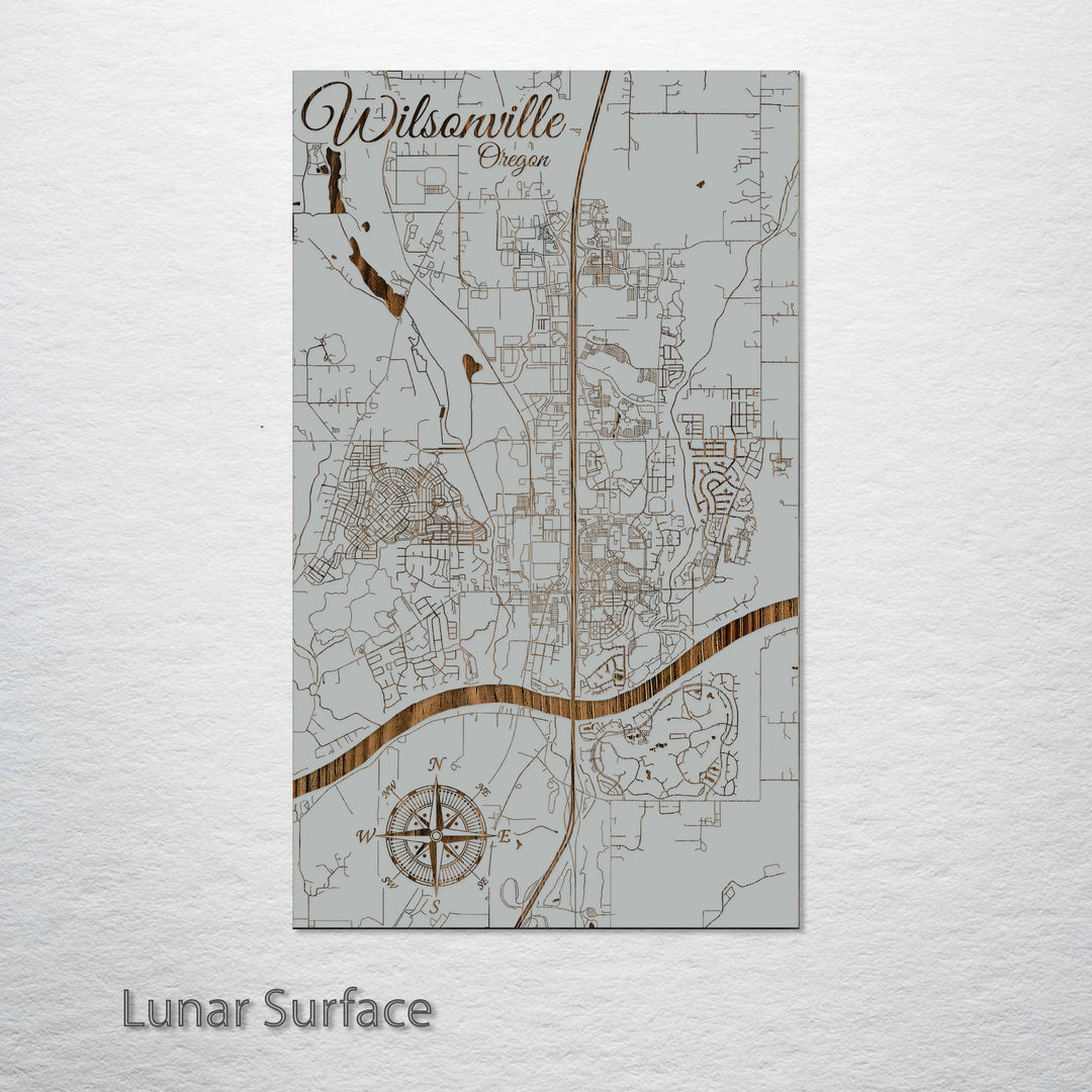 Wilsonville, Oregon Street Map