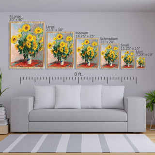 Bouquet of Sunflowers by Claude Monet