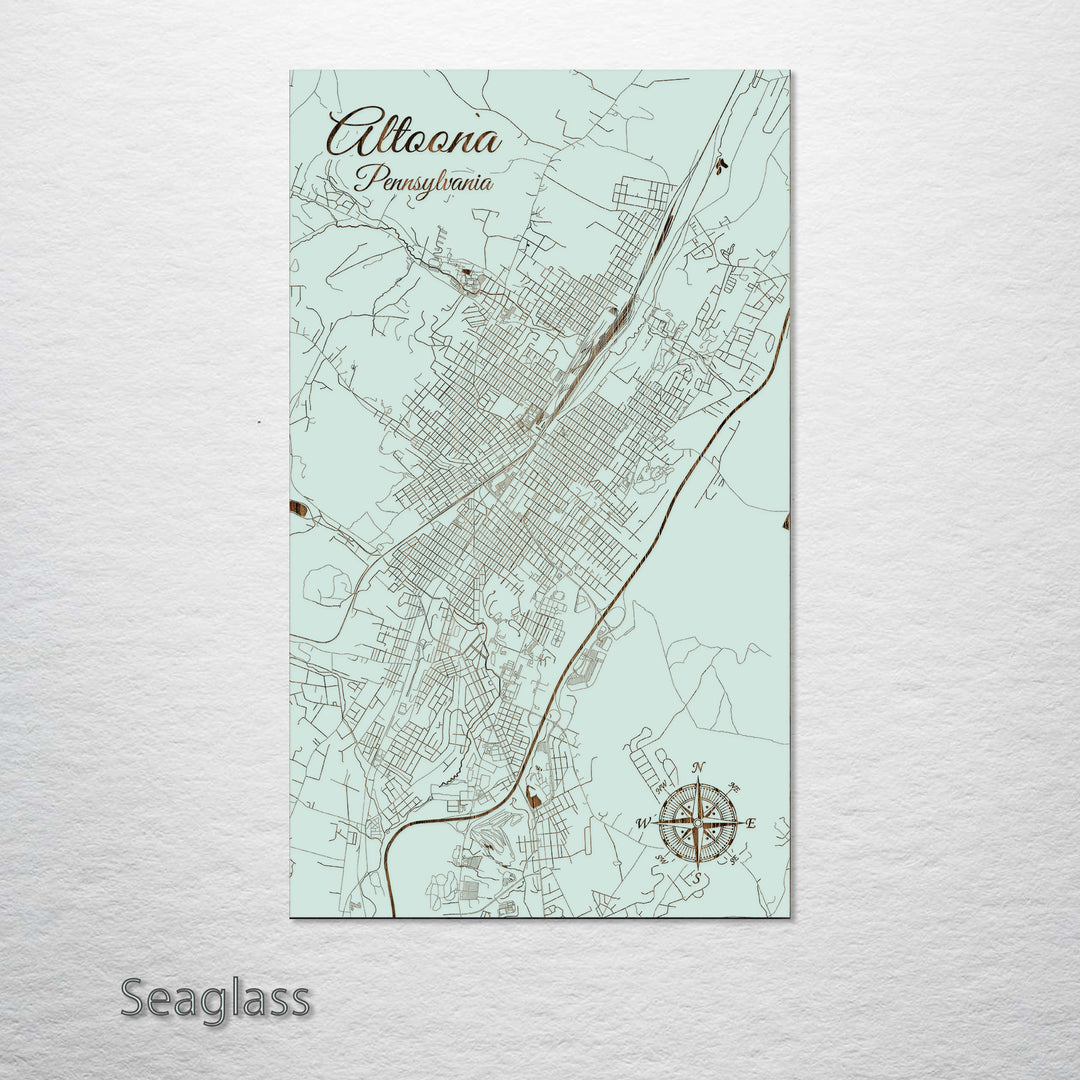 Altoona, Pennsylvania Street Map