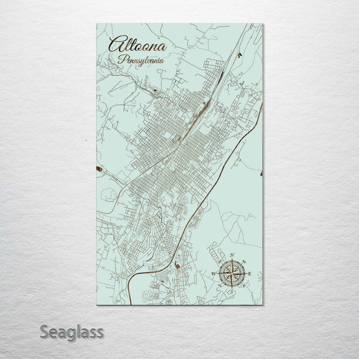 Altoona, Pennsylvania Street Map