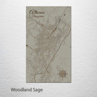 Altoona, Pennsylvania Street Map