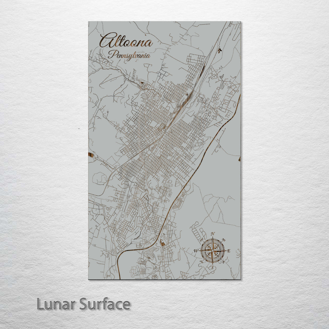 Altoona, Pennsylvania Street Map