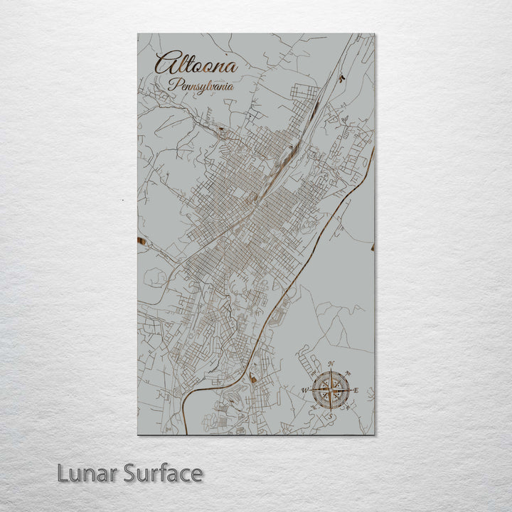 Altoona, Pennsylvania Street Map