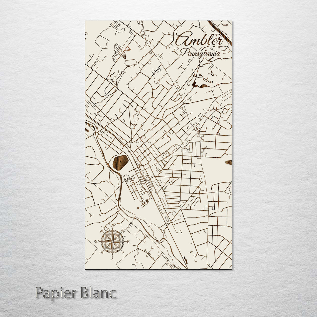 Ambler, Pennsylvania Street Map