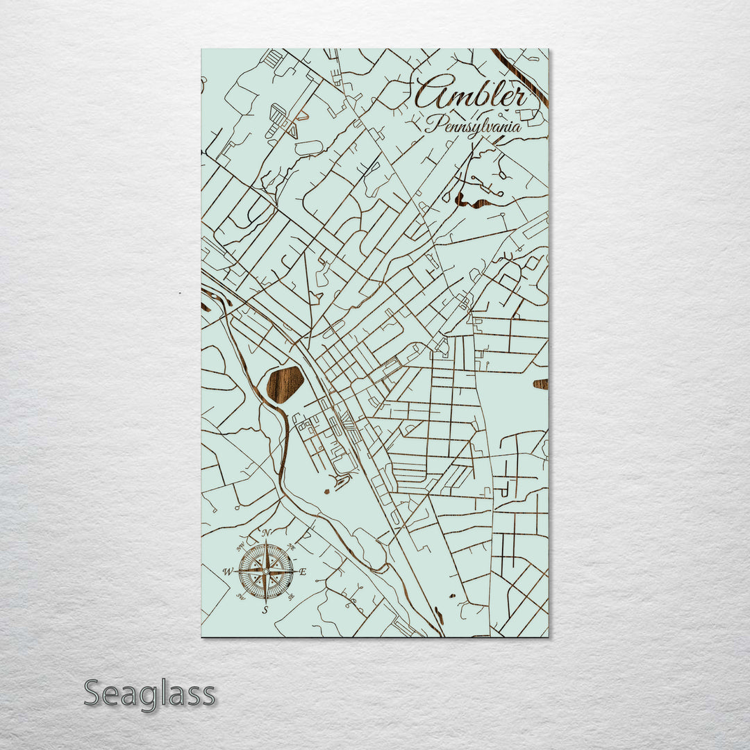 Ambler, Pennsylvania Street Map