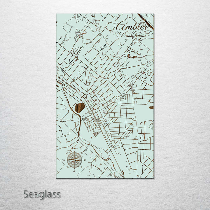 Ambler, Pennsylvania Street Map