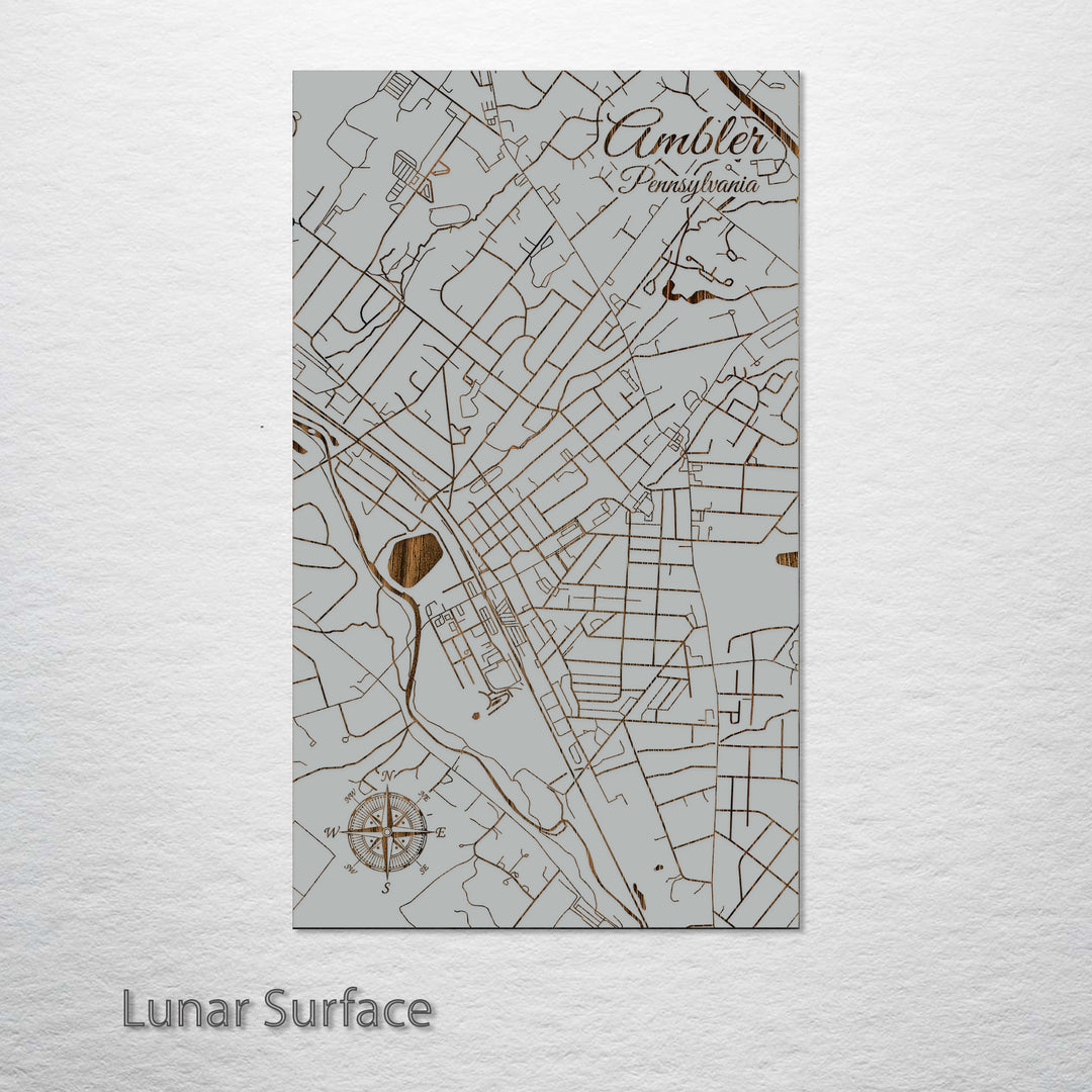 Ambler, Pennsylvania Street Map