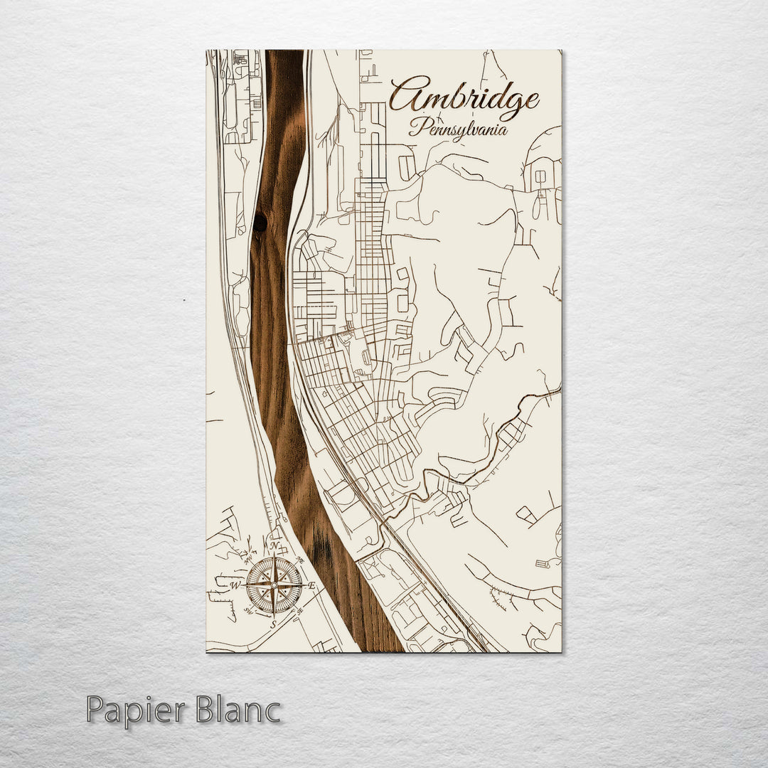 Ambridge, Pennsylvania Street Map