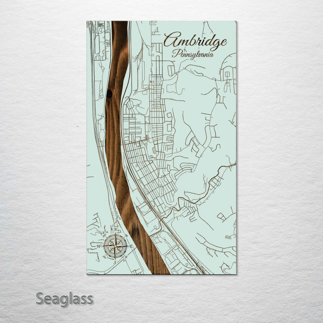 Ambridge, Pennsylvania Street Map