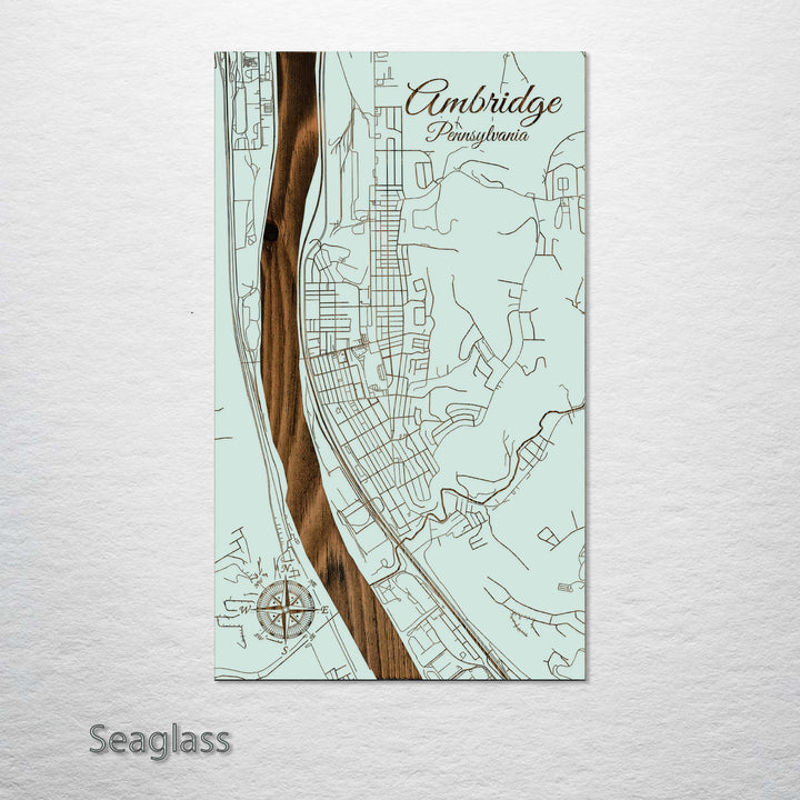 Ambridge, Pennsylvania Street Map