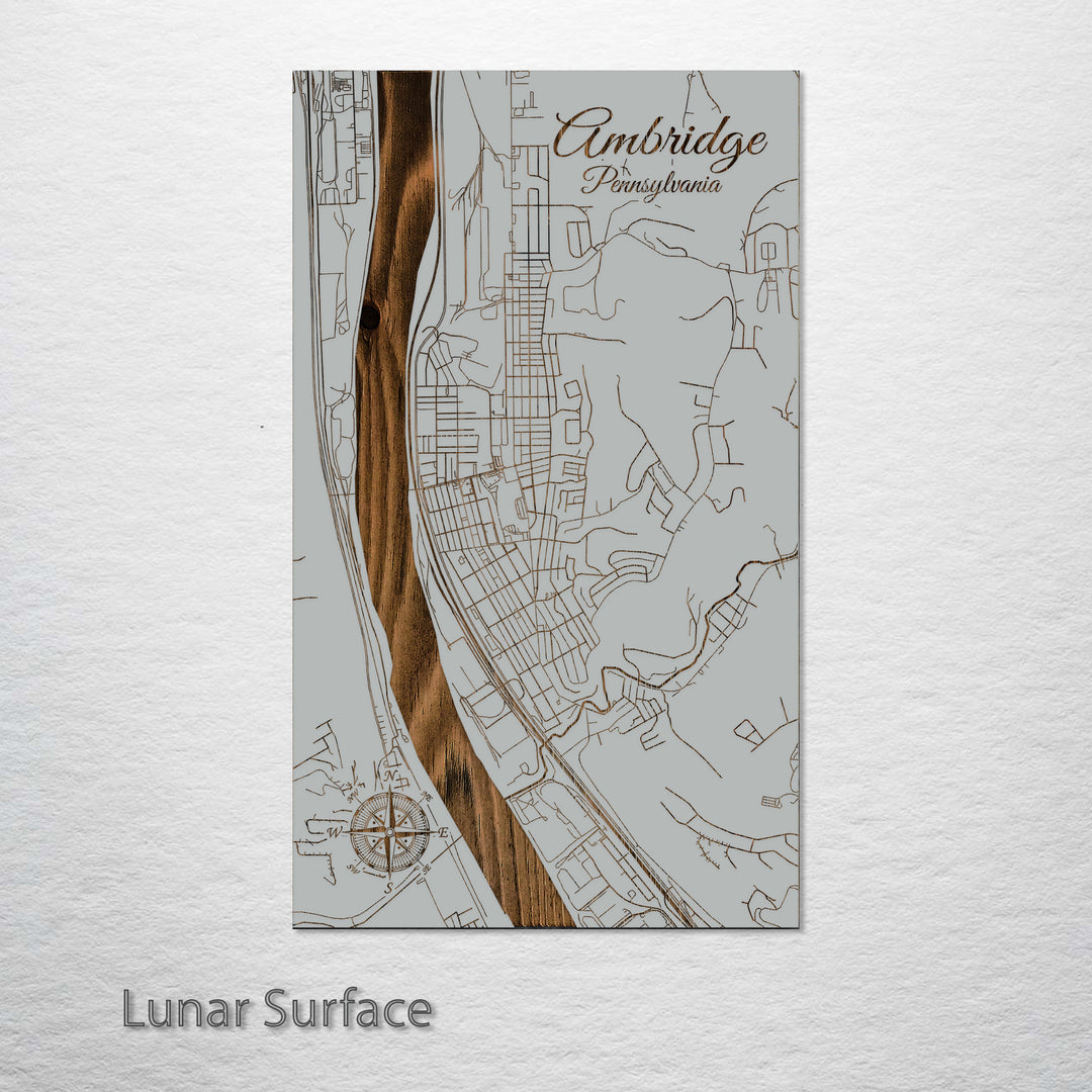 Ambridge, Pennsylvania Street Map