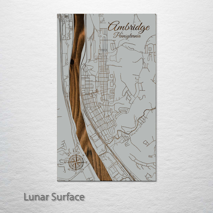 Ambridge, Pennsylvania Street Map