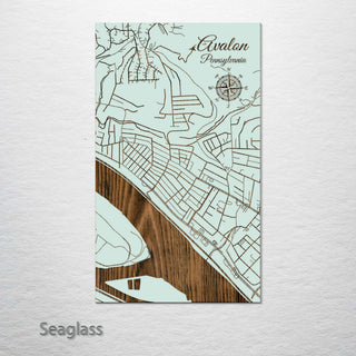 Avalon, Pennsylvania Street Map