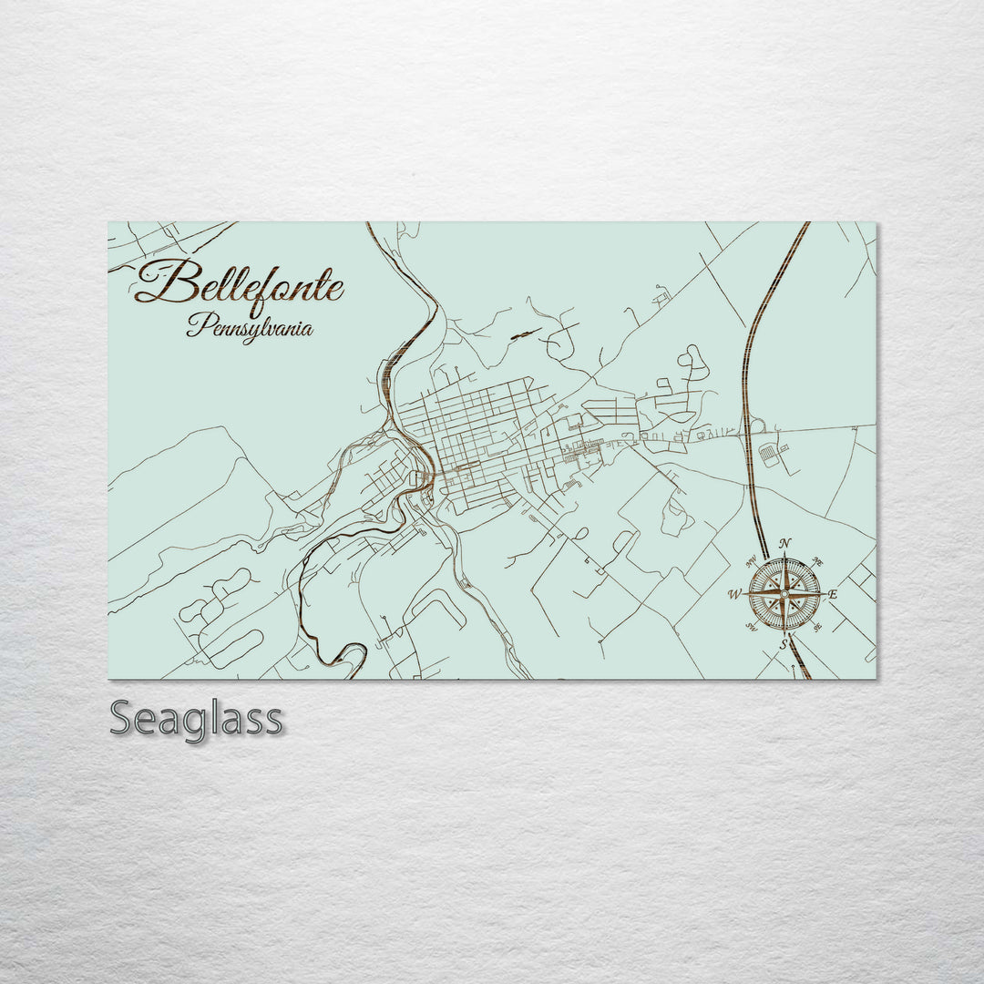 Bellefonte, Pennsylvania Street Map