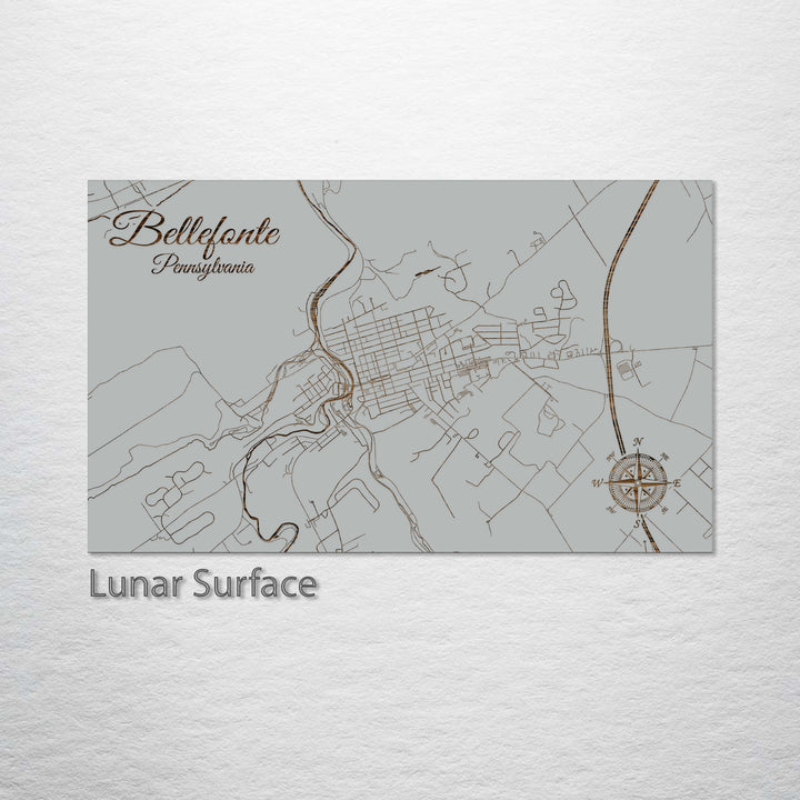 Bellefonte, Pennsylvania Street Map