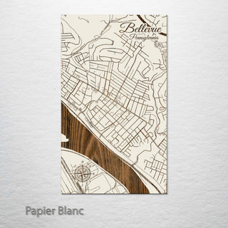 Bellevue, Pennsylvania Street Map