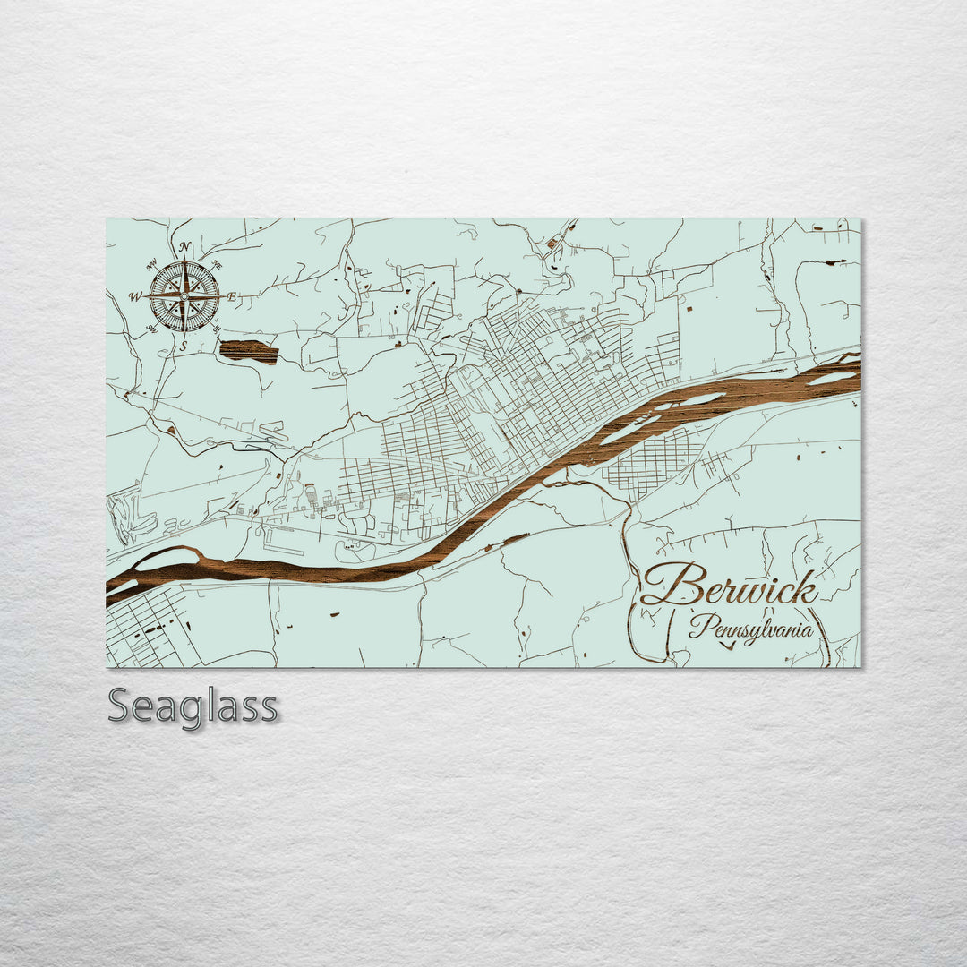 Berwick, Pennsylvania Street Map