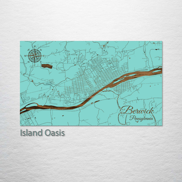 Berwick, Pennsylvania Street Map