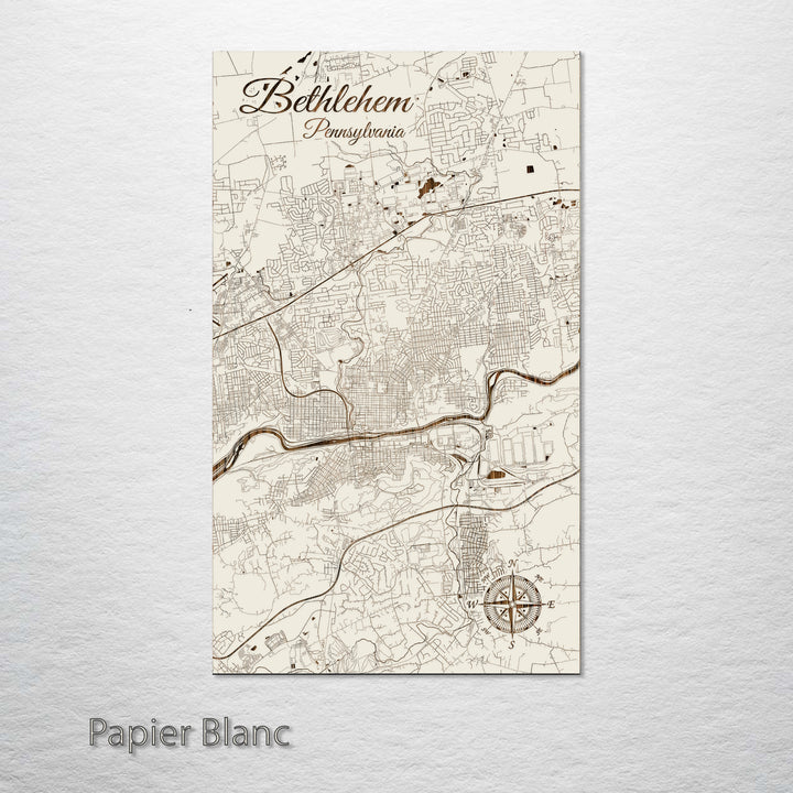 Bethlehem, Pennsylvania Street Map