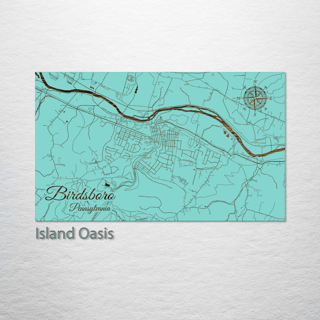 Birdsboro, Pennsylvania Street Map