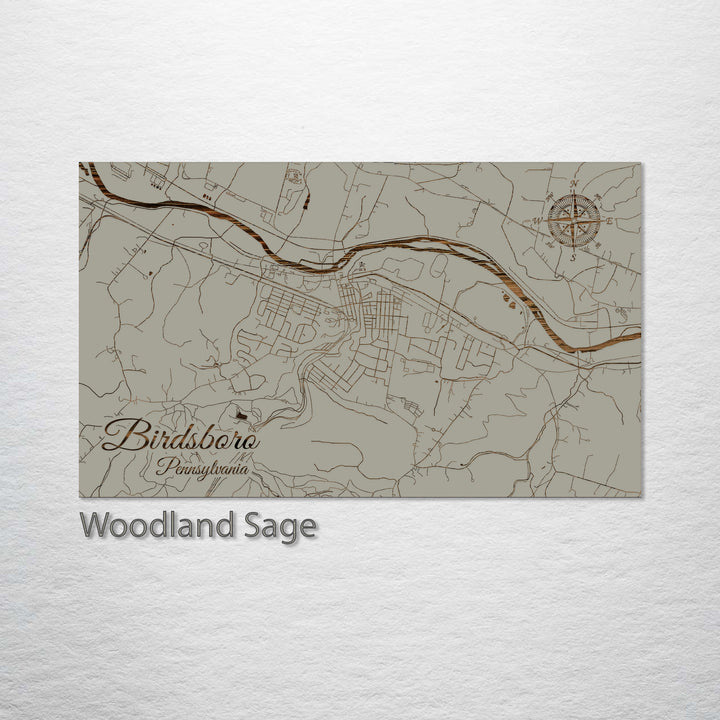 Birdsboro, Pennsylvania Street Map