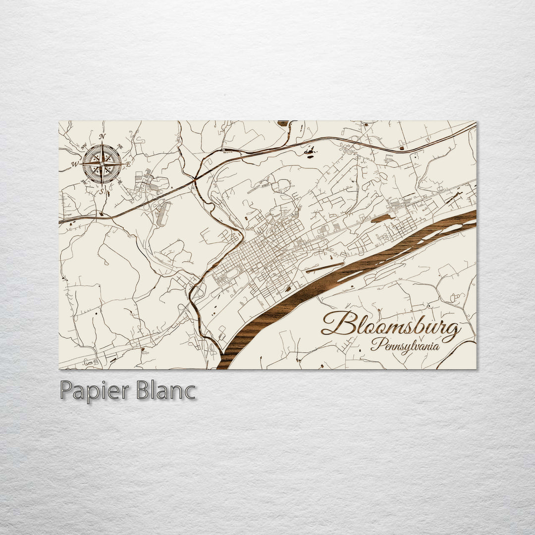 Bloomsburg, Pennsylvania Street Map