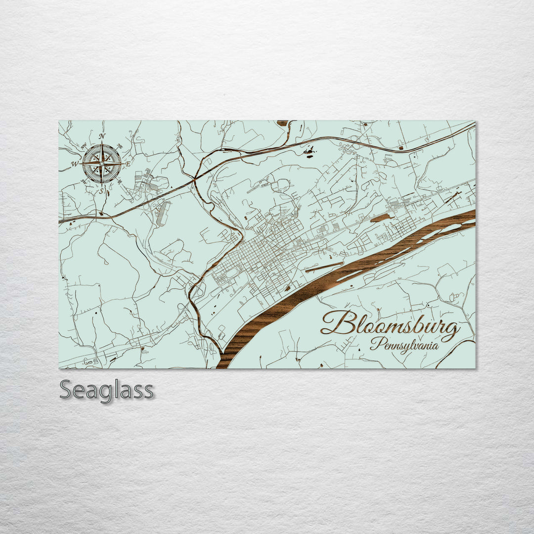 Bloomsburg, Pennsylvania Street Map