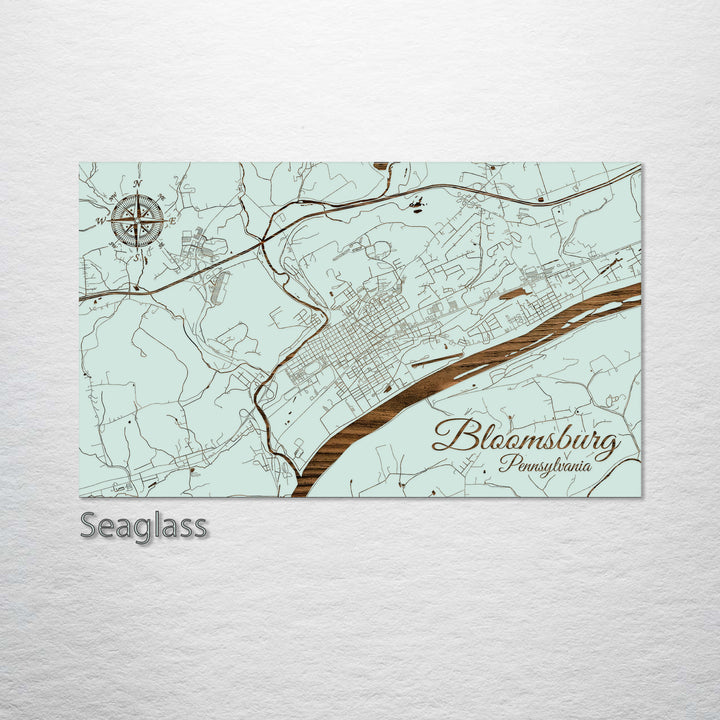 Bloomsburg, Pennsylvania Street Map