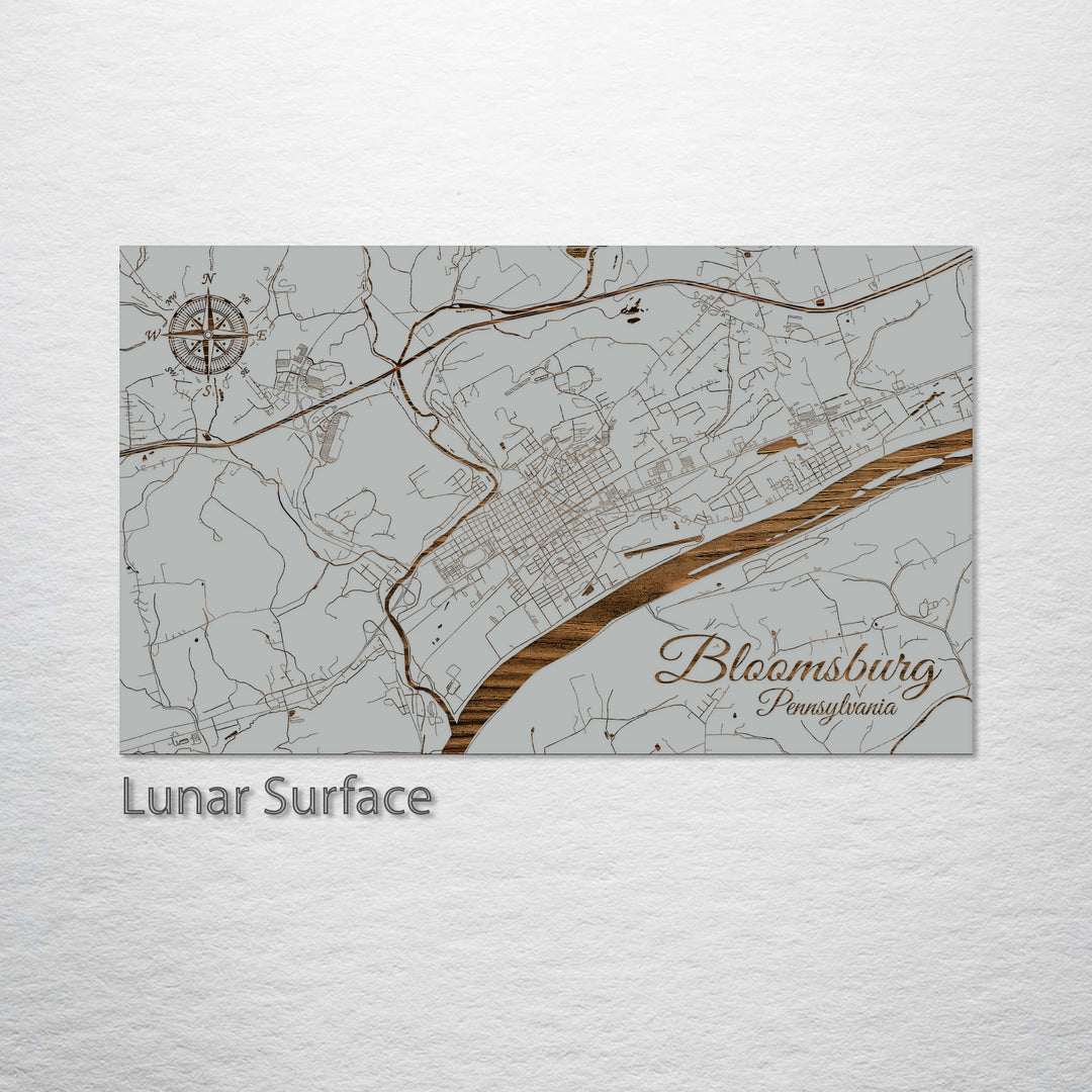 Bloomsburg, Pennsylvania Street Map