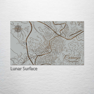 Carnegie, Pennsylvania Street Map