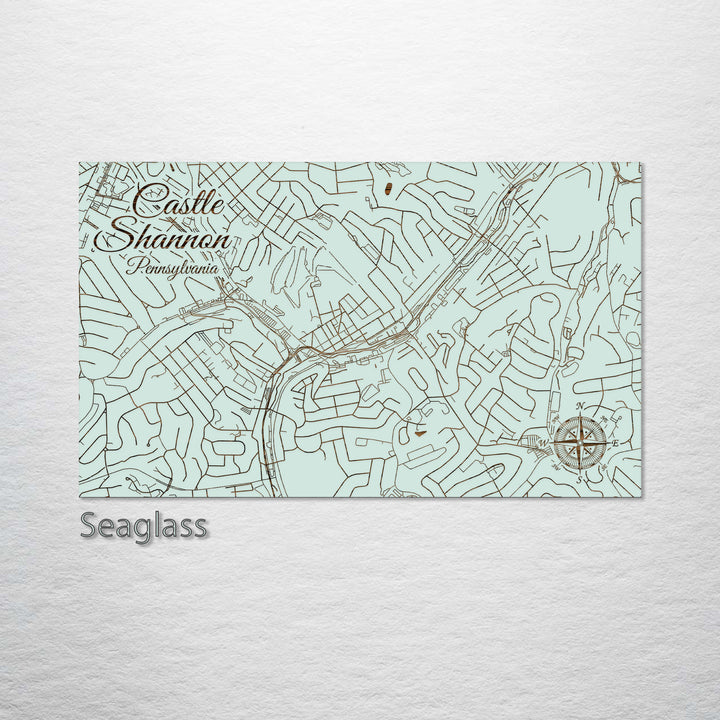 Castle Shannon, Pennsylvania Street Map