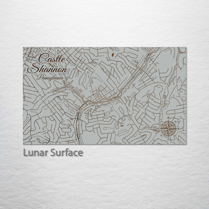 Castle Shannon, Pennsylvania Street Map